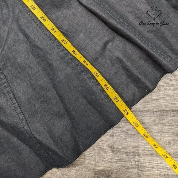 Liz Claiborne Linen Midi Skirt Size 12 - Picture 4 of 5